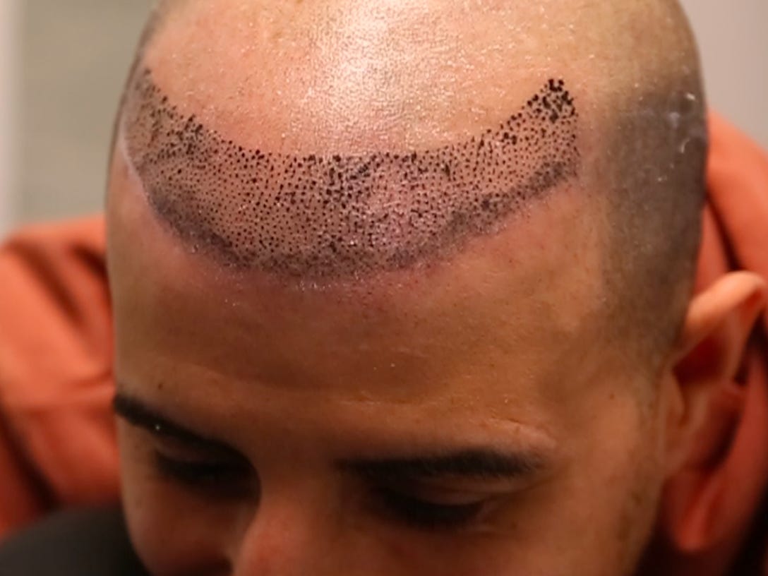 hair tattoo